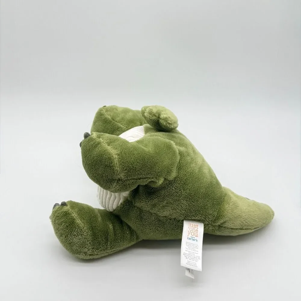 Carters Just One You Plush Green Dinosaur 9